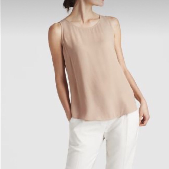 Eileen Fisher Silk Georgette Crepe 